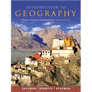 Modified Mastering Geography with Pearson eText -- Standalone Access Card -- for Introduction to Geography People, Places & Environment by Dahlman, Carl H.; Renwick, William H., 9780321939517