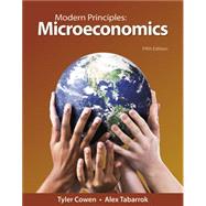 Achieve for Modern Principles of Economics (1-Term Access) by Cowen, Tyler; Tabarrok, Alex, 9781319329518
