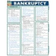 Bankruptcy Laminate Reference Chart by BarCharts Inc, 9781572229518