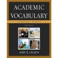 Academic Vocabulary by Olsen, Amy E., 9780321439529