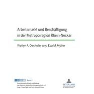 Arbeitsmarkt Und Beschaftigung in Der Metropolregion Rhein-neckar by Oechsler, Walter A.; Muller, Eva M., 9783631609538