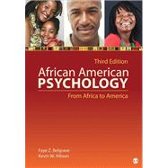 African American Psychology : From Africa to America by Belgrave, Faye Z.; Allison, Kevin W., 9781412999540