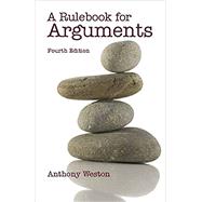 A Rulebook for Arguments by Weston, Anthony, 9780872209541