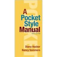 A Pocket Style Manual,Hacker, Diana; Sommers, Nancy,9781319169541