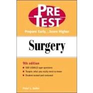 Surgery : PreTest Self-Assessment and Review by PreTest, 9780071359542