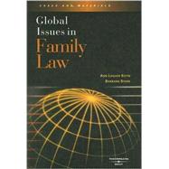 Global Issues in Family Law by Estin, Ann Laquer; Stark, Barbara, 9780314179548