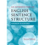 An Introduction to English Sentence Structure by Andrew Radford, 9781108839549