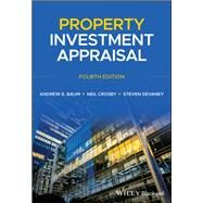 Property Investment Appraisal by Baum, Andrew E.; Crosby, Neil; Devaney , Steven, 9781118399552