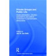 Private Groups and Public Life: Social Participation and Political Involvement in Representative Democracies by van Deth,Jan W., 9780415169554