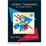 Discrete Mathematics with Graph Theory (Classic Version) by Goodaire, Edgar; Parmenter, Michael, 9780134689555