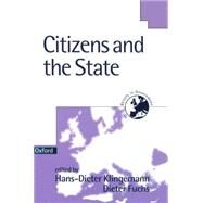 Citizens and the State by Klingemann, Hans-Dieter; Fuchs, Dieter, 9780198279556