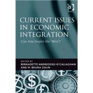 Current Issues in Economic Integration: Can Asia Inspire the 'West'? by Zolin,M. Bruna;Andreosso-O'Cal, 9780754679561