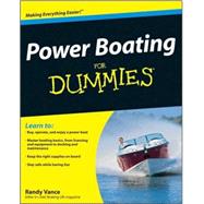 Power Boating For Dummies by Vance, Randy, 9780470409565