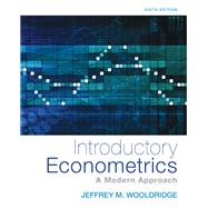 Introductory Econometrics: A Modern Approach by Jeffrey M. Wooldridge, 9781305999565