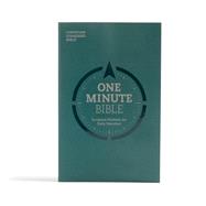 CSB One Minute Bible Scripture Portions for Daily Devotion by CSB Bibles by Holman, 9781462779567