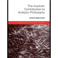 The Austrian Contribution to...,Textor, Mark,9780203969571