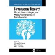 Contemporary Research by Michael McNeese; Eduardo Salas; Mica R. Endsley, 9780367529574
