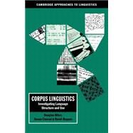 Corpus Linguistics: Investigating Language Structure and Use by Douglas Biber , Susan Conrad , Randi Reppen, 9780521499576