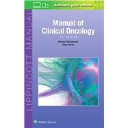 Manual of Clinical Oncology by Chmielowski, Bartosz; Territo, Mary, 9781496349576