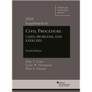 Civil Procedure: Cases, Problems and Exercises, 4th, 2020 Supplement by Cross, John T.; Abramson, Leslie W.; Deason, Ellen E., 9781684679577