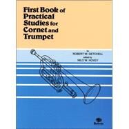 Practical Studies for Cornet and Trumpet, Book I by Getchell, Robert W.; Hovey, Nilo W. (Editor), 9780769219578