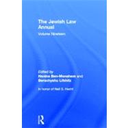 The Jewish Law Annual Volume 19 by Lifshitz; Berachyahu, 9780415619585