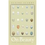 On Beauty and Being Just by Scarry, Elaine, 9780691089591