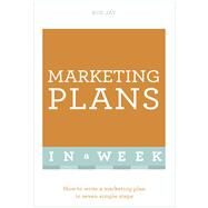 Marketing Plans in a Week by Jay, Ros, 9781473609594