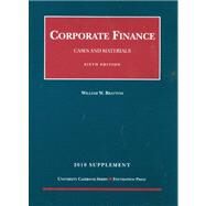 Corporate Finance, Cases and Materials, 6th, 2010 Supplement : Cs+Mtls. -10 Supp by , 9781599419596