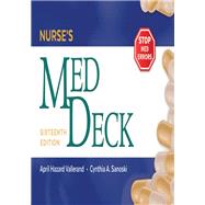 Nurse's Med Deck by Vallerand, April Hazard, Ph.D., R.N.; Sanoski, Cynthia A., 9780803669598