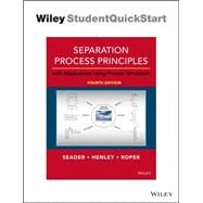Separation Process Principles with Applications Using Process Simulators by Seader, J. D.; Henley, Ernest J.; Roper, D. Keith, 9781119239598