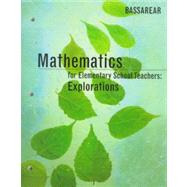 Mathematics for Elementary School Teachers by BASSAREAR, 9780395669600