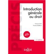 Introduction gnrale au droit - 11e d. by Franois Terr, 9782247189601