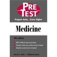 Medicine : Pre-Test Self-Assessment and Review by Berk, S. L.; Davis, William R.; Berk, Steven L., 9780071359603