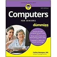 Computers For Seniors For Dummies by Wempen, Faithe, 9781119849605