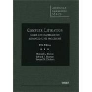 Complex Litigation: Cases and Materials on Advanced Civil Procedure by Marcus, Richard L., 9780314199607