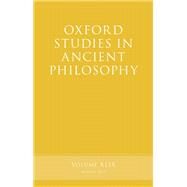 Oxford Studies in Ancient Philosophy, Volume 49 by Inwood, Brad, 9780198749608