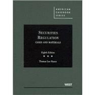 Securities Regulation by Hazen, Thomas Lee, 9780314189608