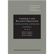 Contract and Related Obligation by Summers, Robert S.; Hillman, Robert A.; Hoffman, David A., 9781634609609
