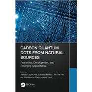 Carbon Quantum Dots from Natural Sources by Aswathy Jayakumar, 9781032569611