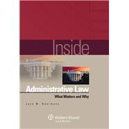Inside Administrative Law What Matters and Why by Beermann, Jack M., 9780735579613