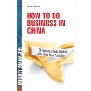 How to do Business in China by Dallas, Nick, 9781259589614