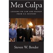 Mea Culpa by Bender, Steven W., 9781479899623