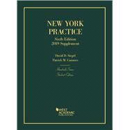 New York Practice, 6th, Student Edition, 2019 Supplement by Siegel, David D.; Connors, Patrick M., 9781642429626