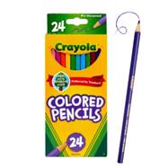 Crayola Color Pencils, Assorted Colors, Box Of 24 Color Pencils (Item #550996) by Crayola, 8780000139628