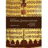 Patterns of World History Volume One: To 1600 by von Sivers, Peter; Desnoyers, Charles A.; Stow, George B., 9780199399628