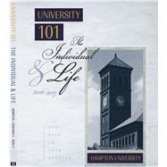 University 101, The Individual & Life 16-17 by Hampton University, 9781465299635