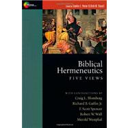 Biblical Hermeneutics by Porter, Stanley E.; Stovell, Beth M., 9780830839636