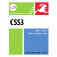 CSS3 Visual QuickStart Guide by Teague, Jason Cranford, 9780321719638