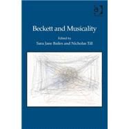Beckett and Musicality by Bailes,Sara Jane, 9781472409638